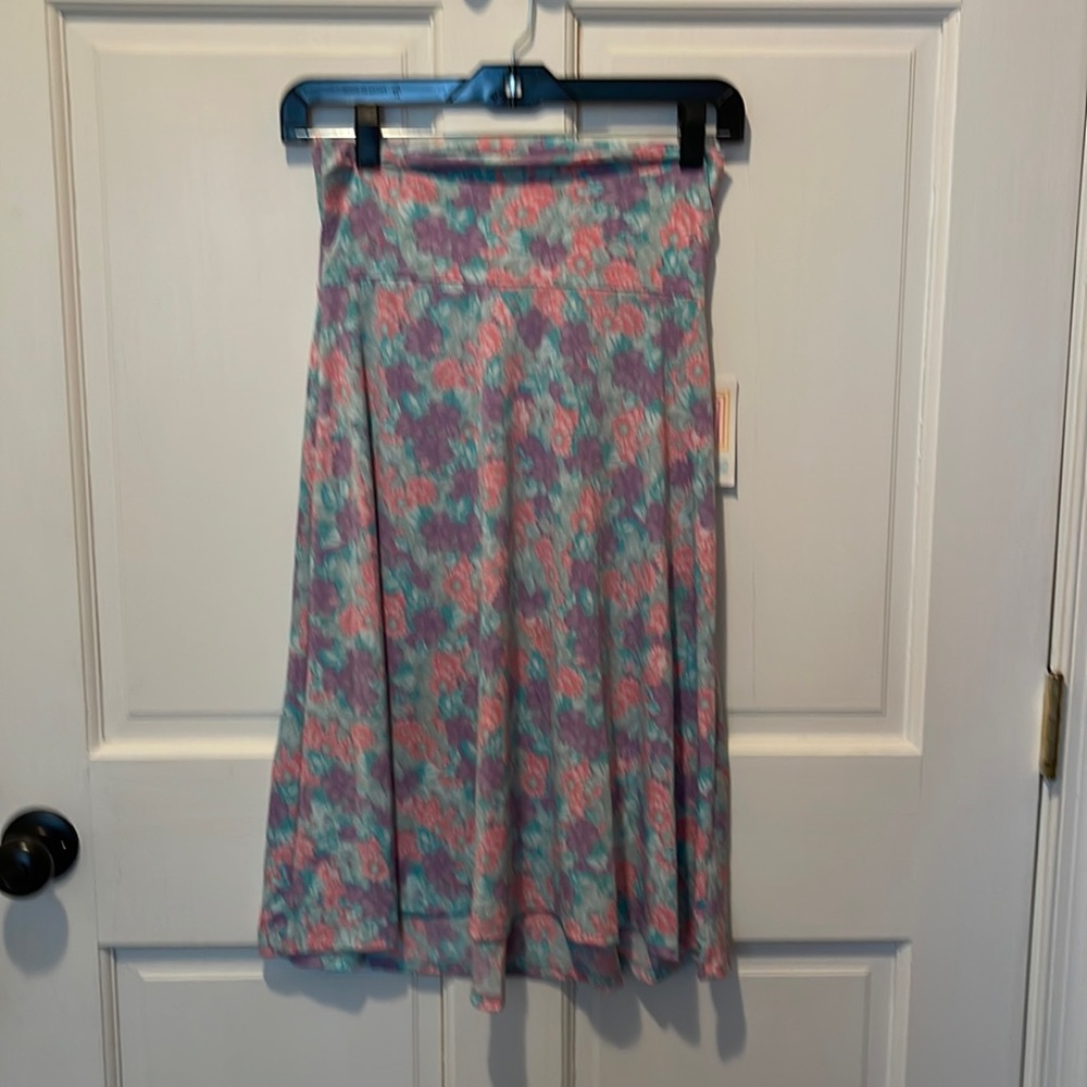 LulaRoe xs azure skirt